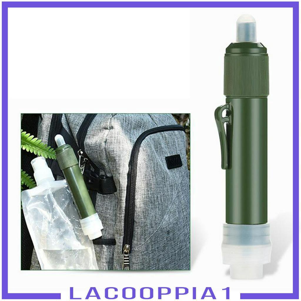 [Lacooppia1] Ống Hút Lọc Nước Sinh Tồn Ngoài Trời