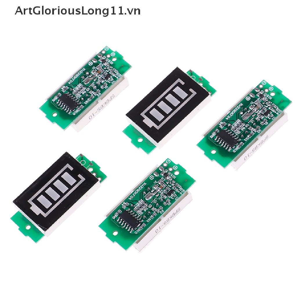 【ArtGloriousLong】 1S 2S 3S 4S 6S Lithium capacity indicator module power tester .