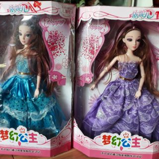 Búp bê khớp mắt  ngọc tóc dài