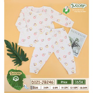 JB246 Bộ cài vai dài tay Judoby ( 6-24M)
