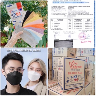 Combo 50 chiếc khẩu trang 4d kf94 hàng kháng khuẩn