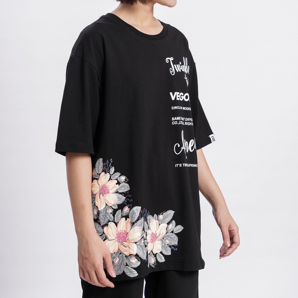 Áo thun VEGORRS N7 Unisex phông trơn nam nữ tay lỡ mùa hè oversize form rộng thời trang phong cách Hàn Quốc | WebRaoVat - webraovat.net.vn