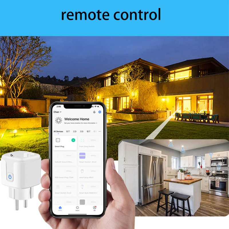Ổ cắm thông minh WU 16A Tuya ZigBee kết nối wifi không dây điều khiển từ xa