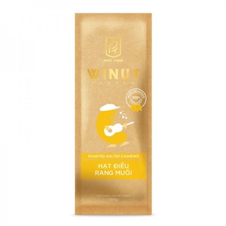 Hạt điều rang muối bóc vỏ lụa winur 100gr