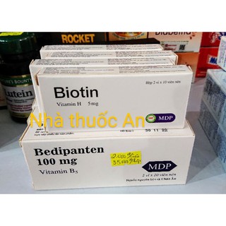 Combo biotin hỗ trợ da và tóc