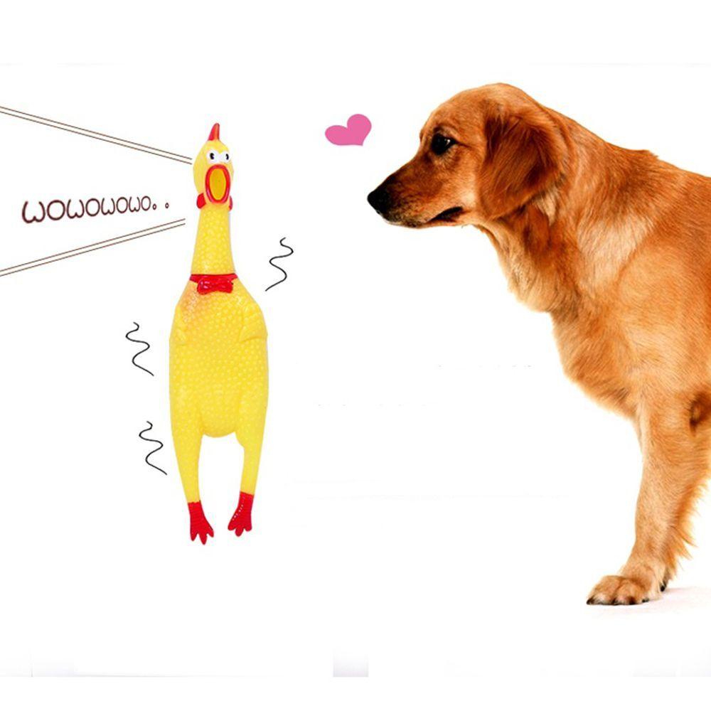 Danilo Đồ Chơi Bằng Cao Su Màu Vàng Dễ Thương Vui Nhộn Cho Thú Cưng