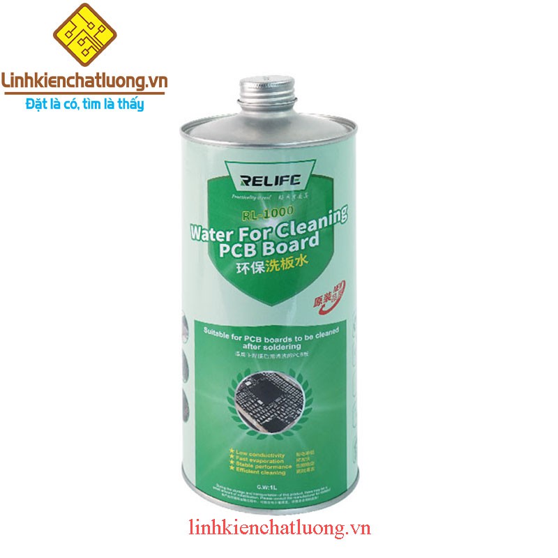 RL-1000 dung dịch tẩy rửa mạch PCB chính hãng RELIFE