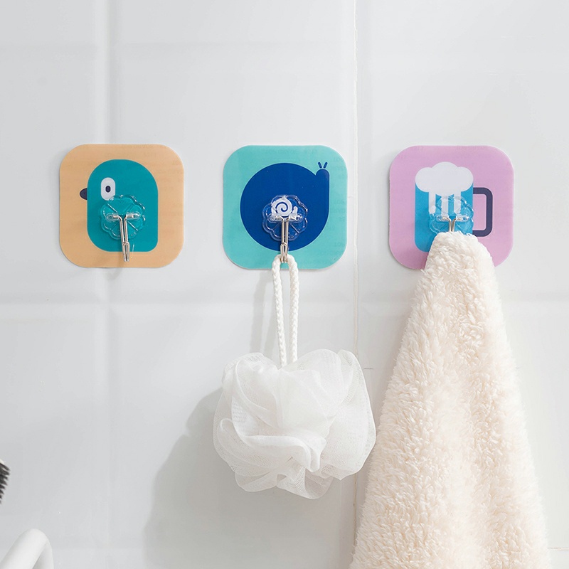 Combo 10 Móc Dán Tường 3D Siêu Dính Siêu Chịu Lực In Hình 88072 KOREA STORE88