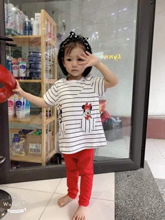 Set bộ H&M kèm nơ xinh