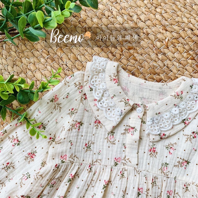 Váy xuất Hàn hoa nhí bé gái