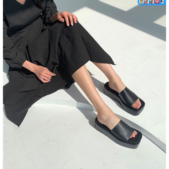 Dép Đế Dày Phong Cách Hàn Quốc Thời Trang Mùa Hè 2022