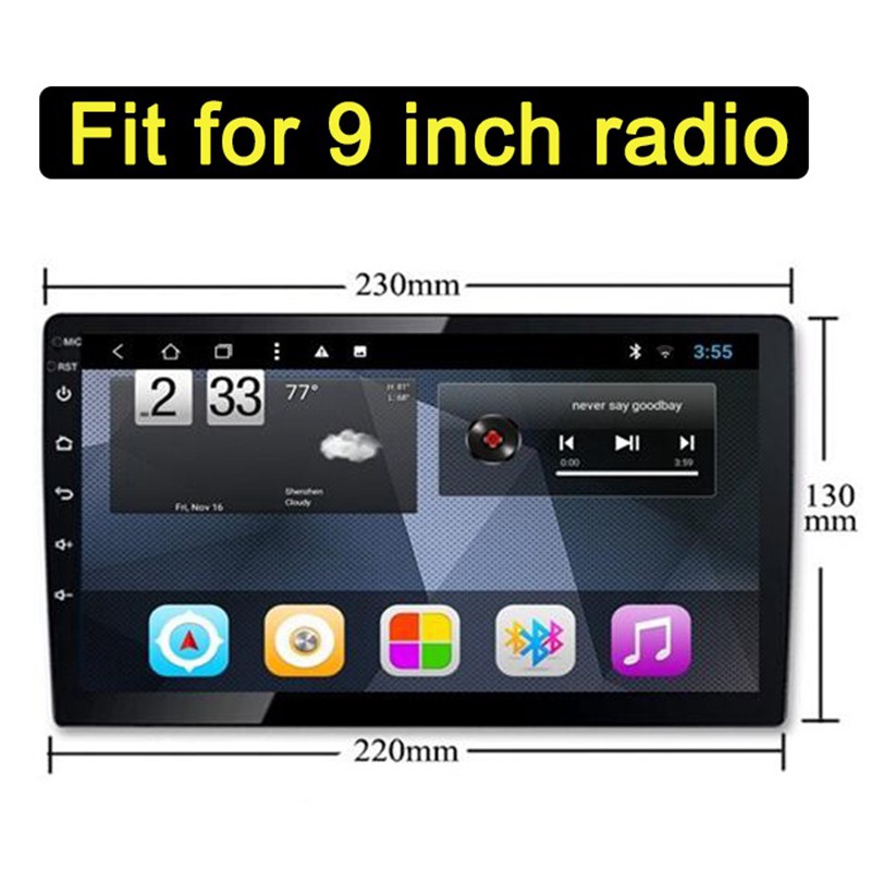 DVD Khung Cách Ly Hợp Radio 9 Inch Cho Xe Chevrolet Spark 2010-2013