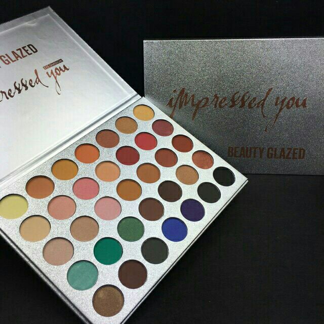 Bảng phấn mắt Beauty Glazed 35 ô bảng dupe của Morphe