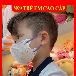 Thùng 200 chiếc khẩu trang trẻ em n99 thịnh phát-4 lớp-3-10 tuổi-khẩu trang 6d n99 cao cấp, dễ thở cho cho bé đi học