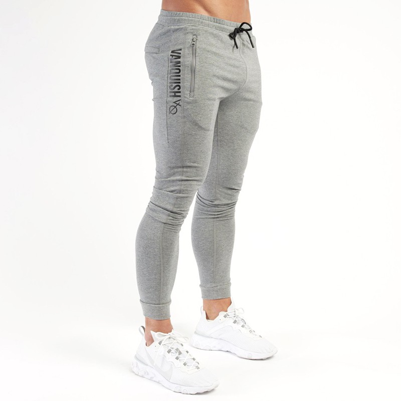 Quần Jogger Cotton Có Túi Khóa Kéo Thời Trang Cho Nam