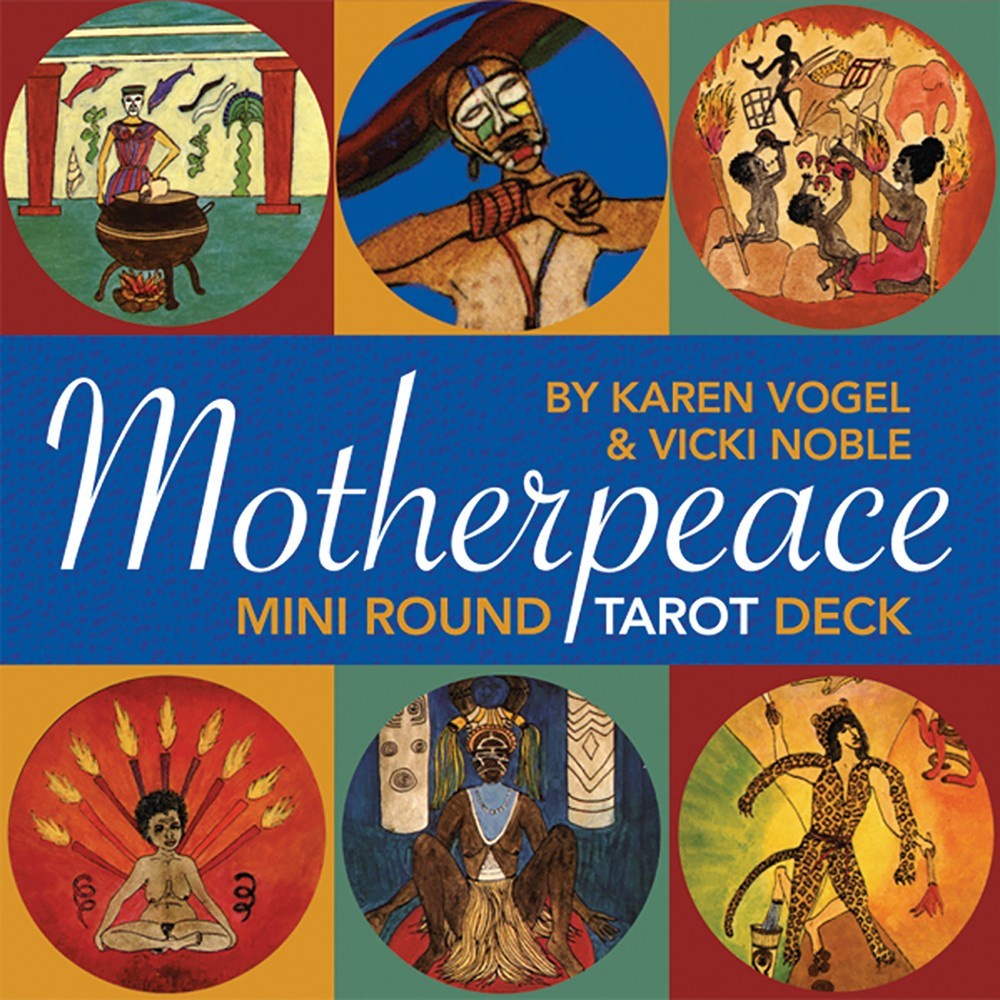 Bộ Bài Motherpeace Mini Round Tarot Deck  - Bài Gốc Authentic Chính Hãng 100%