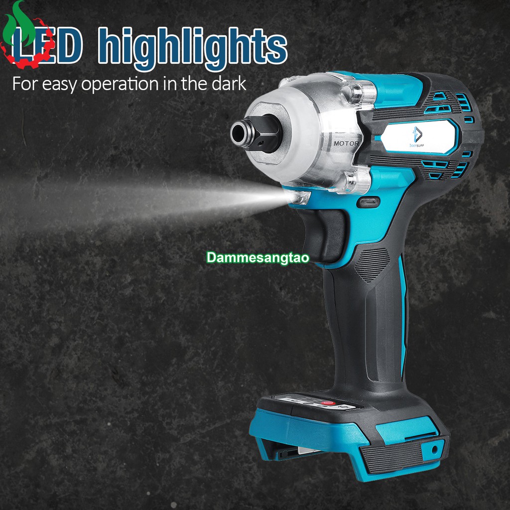 Máy siết bulong dùng pin 18V không chổi than (Mẫu 3)