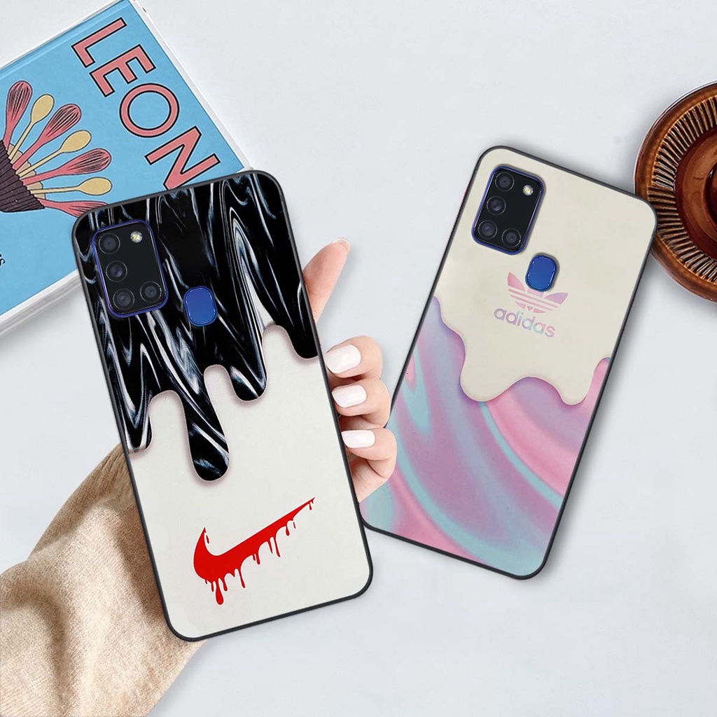 Ốp Samsung A21s trái tim, thời trang, thể thao, ốp viền dẻo đẹp