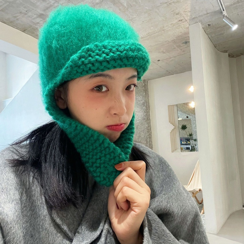 Youyo Mũ Len Trùm Tai Phong Cách Nga Bảo Vệ Tai Khi Đội Mũ Beanie