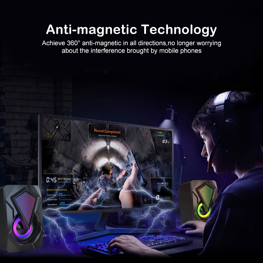 Loa Wiresto Chơi Game USB Dành Cho Máy Tính PC | BigBuy360 - bigbuy360.vn