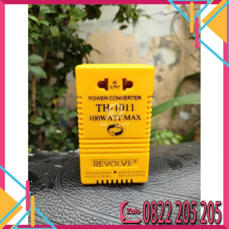 Biến Áp Biến Điện Power converter từ 220V ra 110V và ngược lại Revolve 80w 100w Hàng Việt Nam