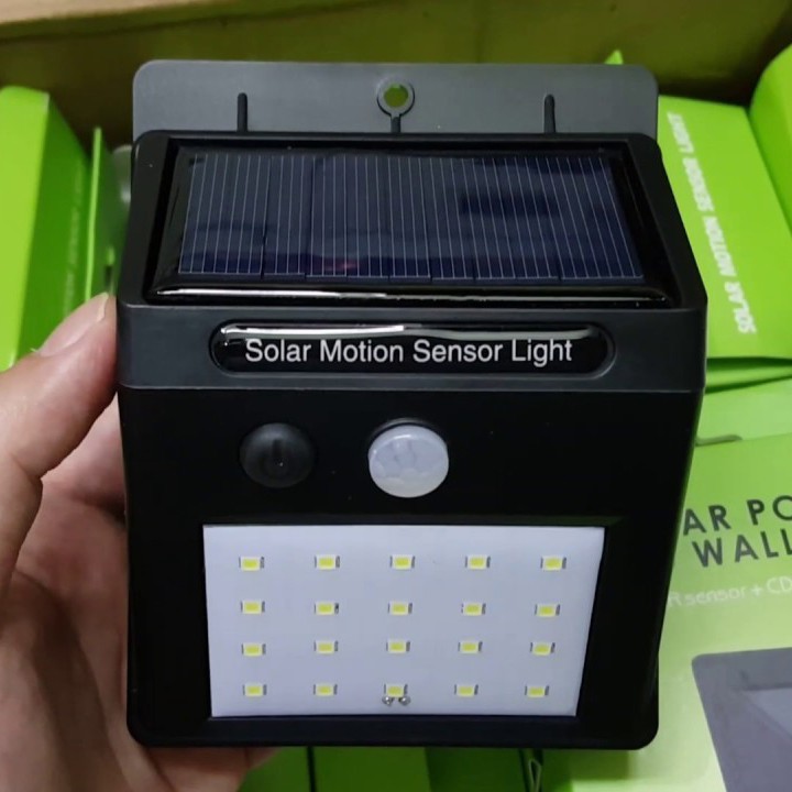 Đèn năng lượng mặt trời cảm biến - đèn chống trộm cảm biến