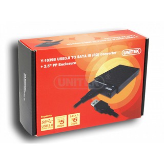 HDD Box USB 3.0 SATA 2.5 Unitek (Y-1039B)