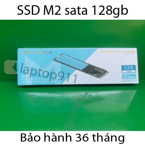 ổ cứng ssd M2 sata 120g 128g 180gb - ổ ssd dạng thẻ dài dùng cho laptop và pc hỗ trợ khe M2 sata 2280 - bảo hành 3 năm