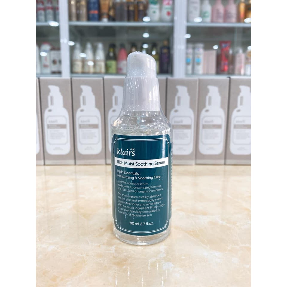 Tinh Chất Dưỡng Ẩm Sâu Klairs Rich Moist Soothing Serum 80ml