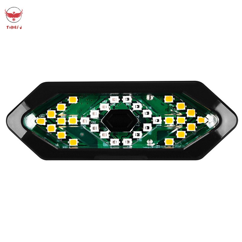 Đèn xi nhan Tmnfj kèm điều khiển từ xa chống thấm nước dành cho xe đạp