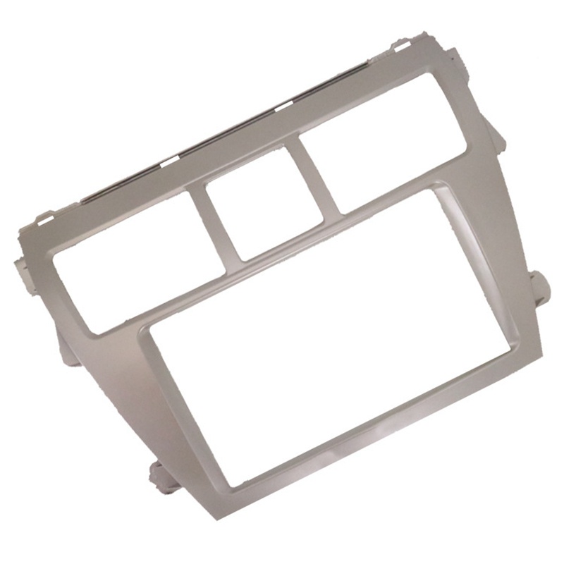 Khung Viền Máy Phát Radio DVD 2 DIN Cho Toyota Vios 2007-2012, Belta 2005-2008, Yaris Sedan 2006+