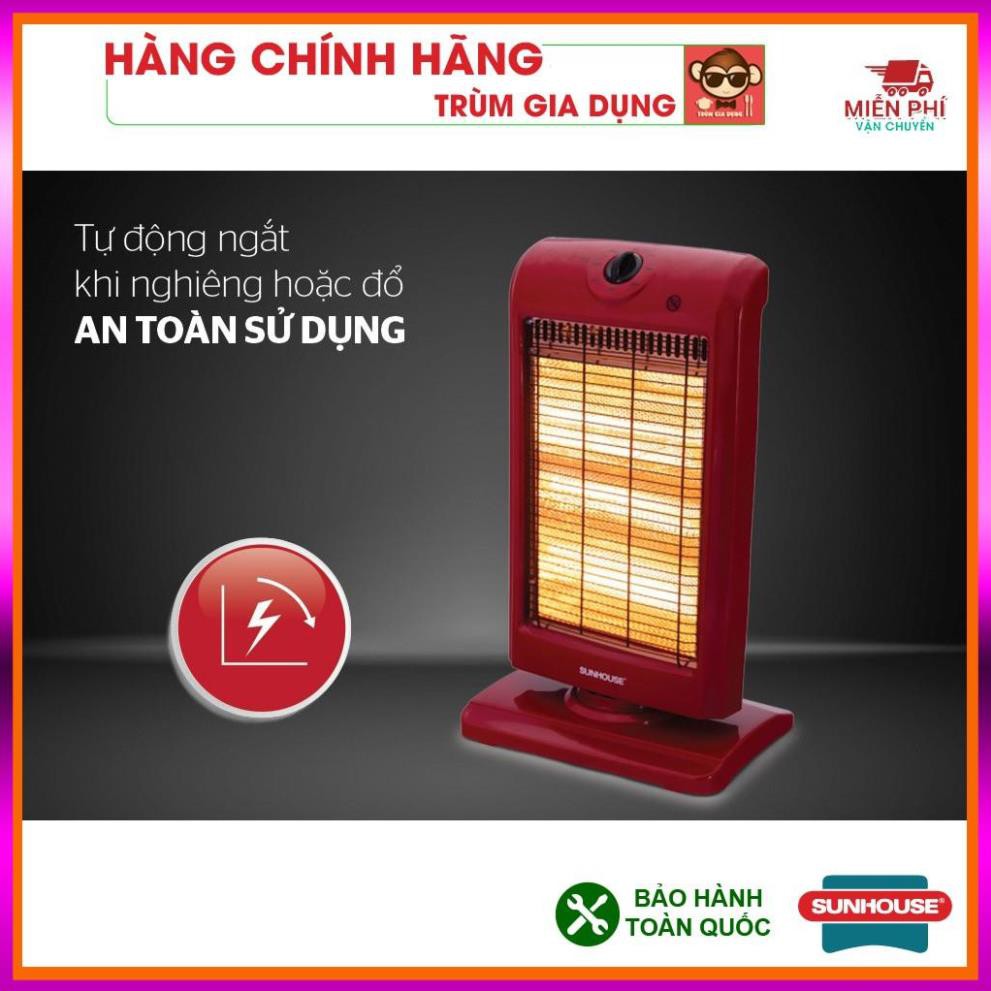 Đèn sưởi 3 bóng Sunhouse SHD7016, Máy sưởi sunhouse SHD7016, tốc độ làm ấm nhanh, tỏa nhiệt đều.