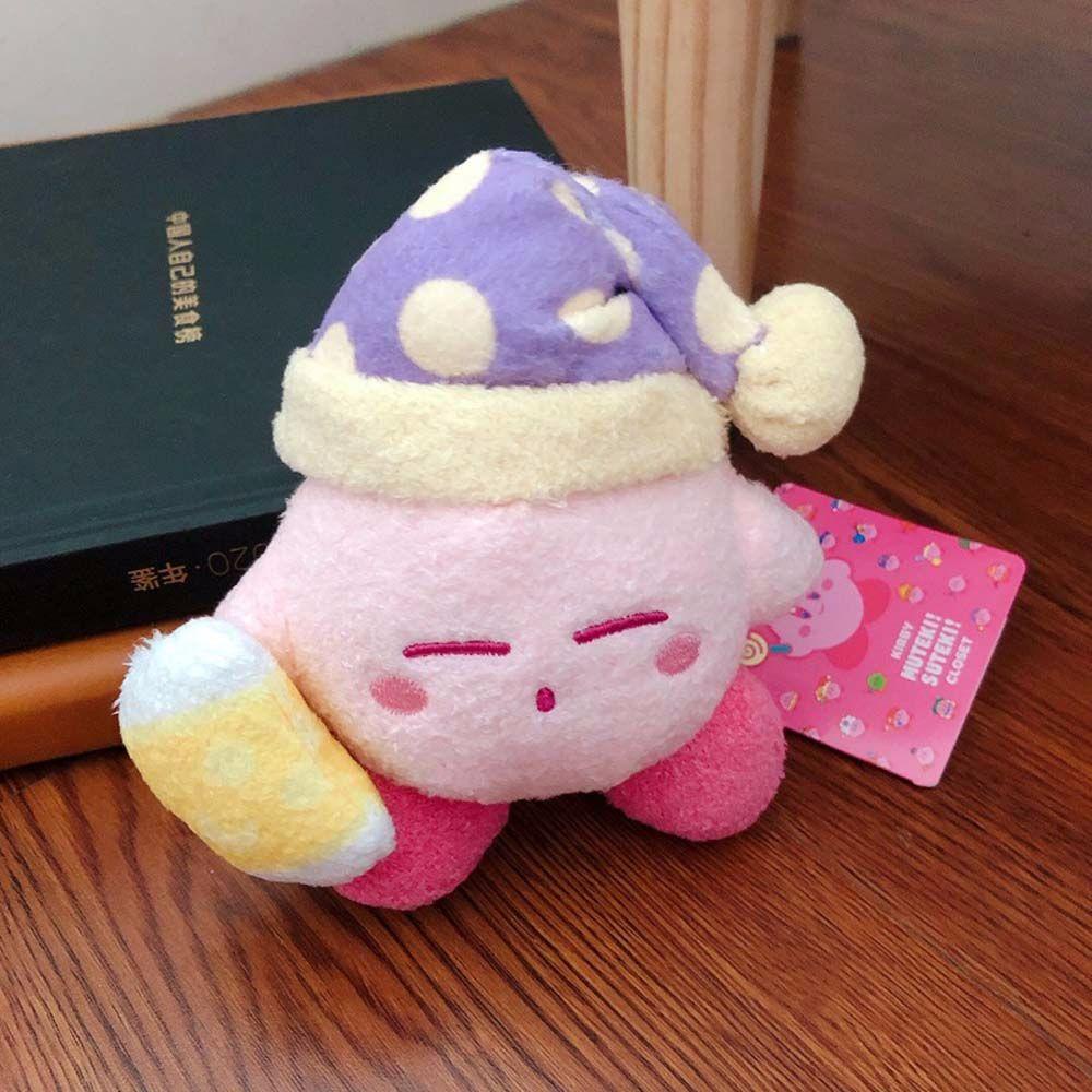 Búp Bê Kirby Nhồi Bông Màu Hồng Kirby Ngôi Sao Kirby Trang Trí Túi Xách / Móc Khóa