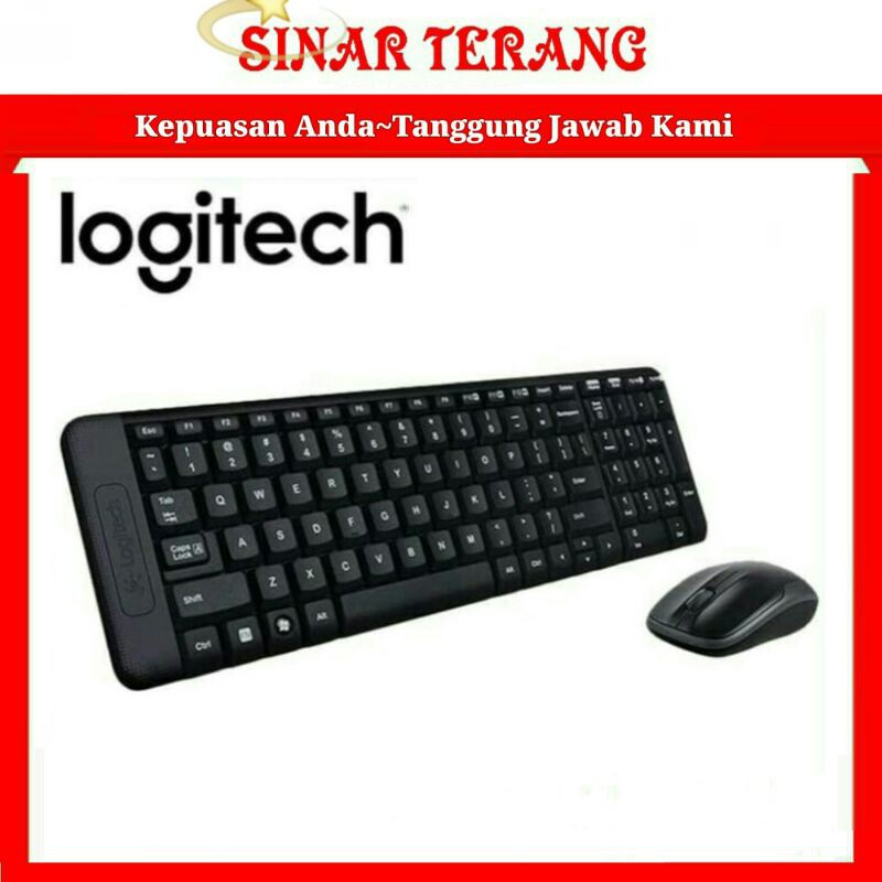 Bàn Phím Không Dây Logitech Mk215 / Mk 215