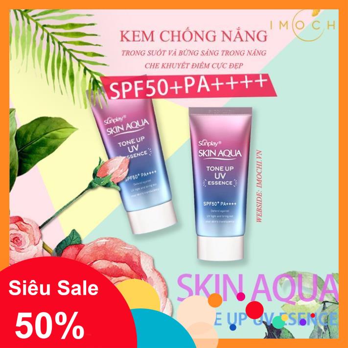 Sỉ-  [AUTH] Kem chống nắng Nhật Bản lên tone trắng sáng Skin Aqua Tone up UV SPF 50+ PA++++ 80gr | BigBuy360 - bigbuy360.vn