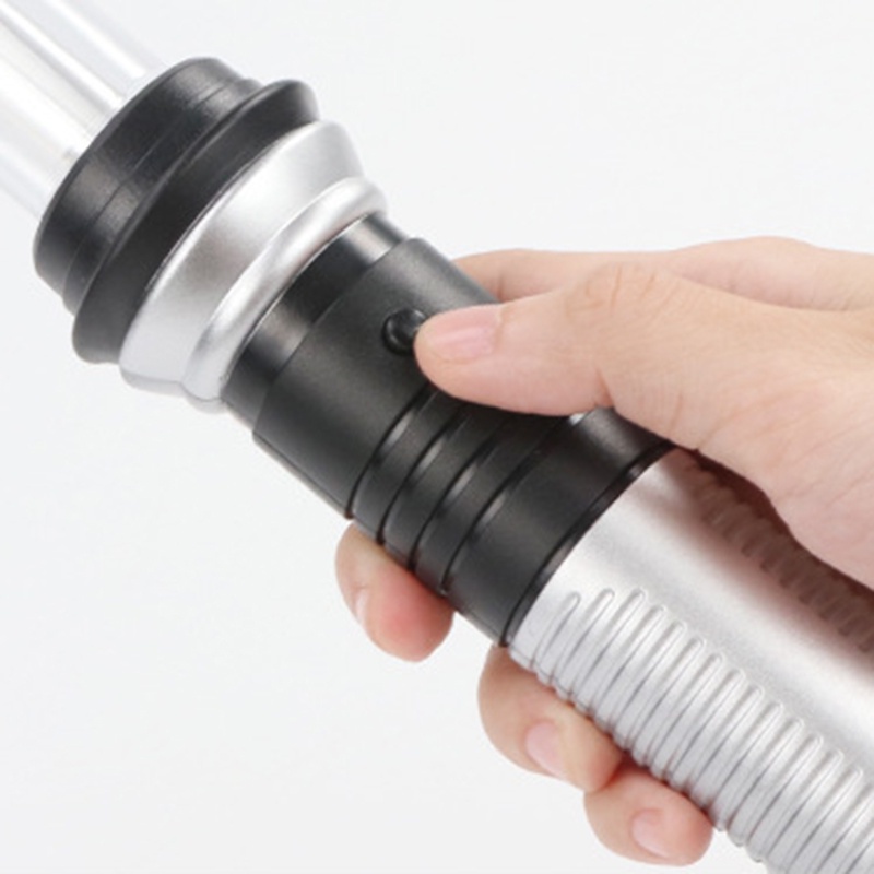 Đồ Chơi Kiếm Ánh Sáng Thay Đổi 7 Màu Sắc 2 Trong 1 Bằng Kim Loại Cho Trẻ Em Và Người Lớn Gif JP5