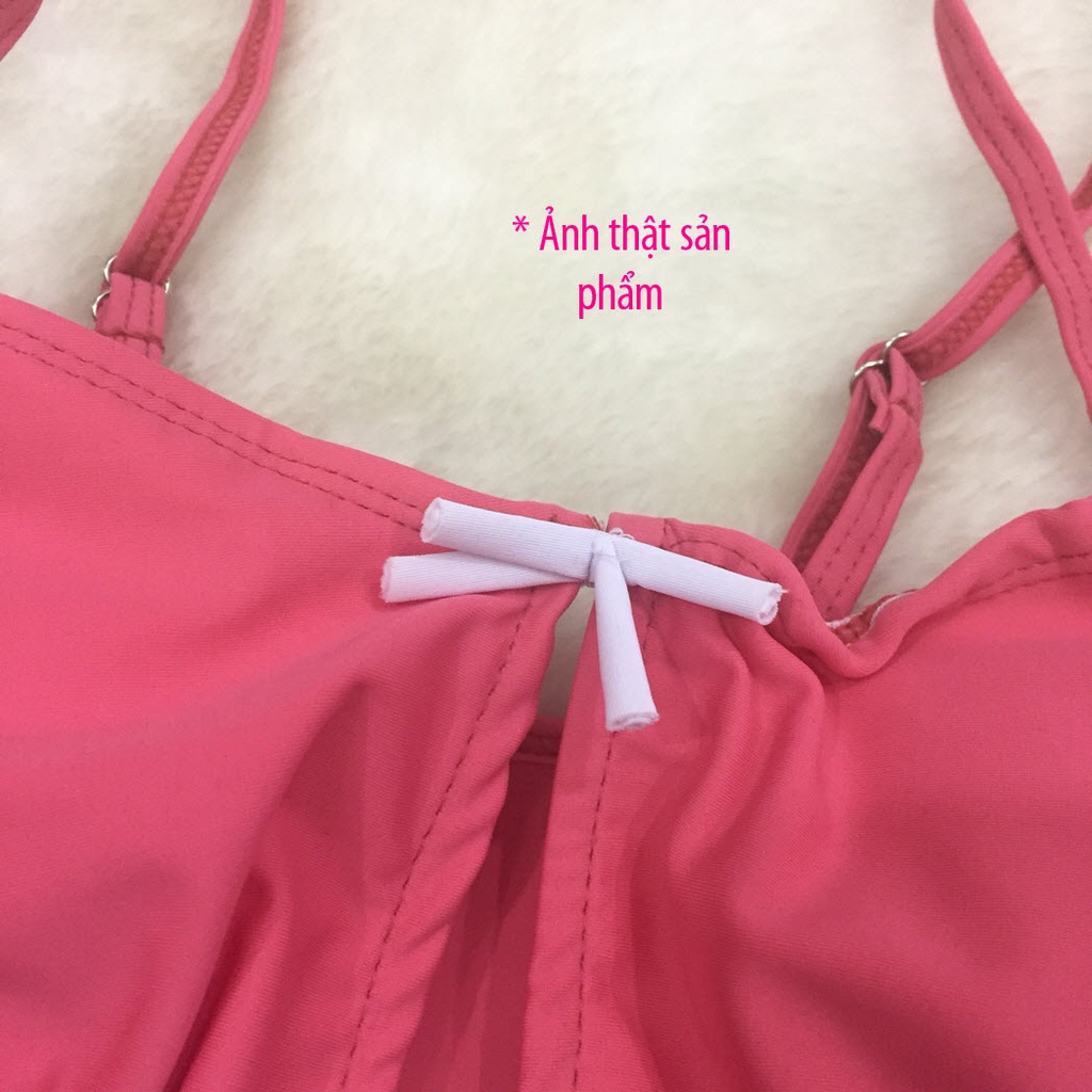 (Hàng nhập- Loại 1) Bikini 1 mảnh Màu Pastel Thời Trang #CP190127