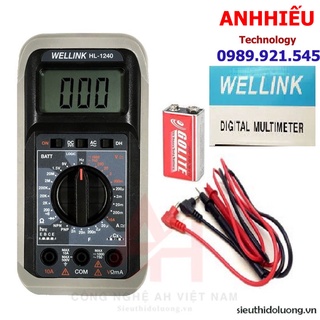 Wellink hl - 1240 đồng hồ đo điện đo tụ đo tần số hl 1240