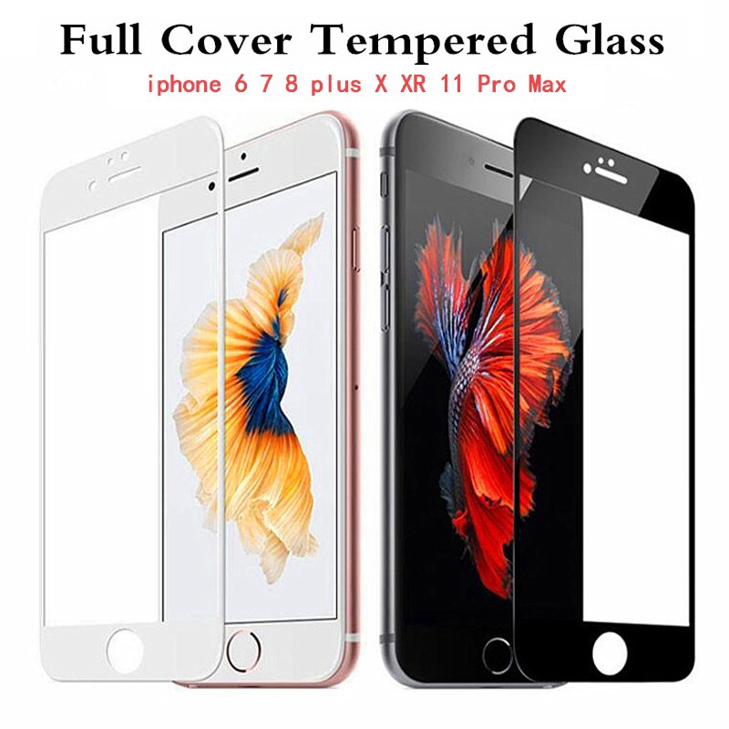 Kính Cường Lực 9h Bảo Vệ Màn Hình Dành Cho Iphone 6 6s Plus Iphone7 / 8 7plus 8plus 11 Pro X Xs Max Xr