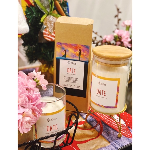 Nến thơm Candle Cup - Mùi Date - 200gr