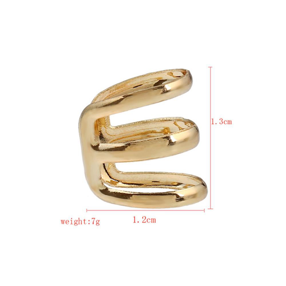 2Pcs Gift Party Fashion Jewelry Ear Clip No Pierces Cuff Earrings