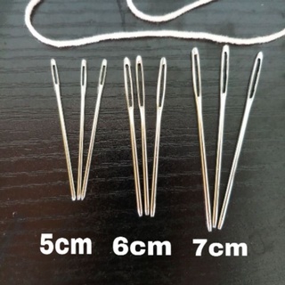 (Set 3 cây) Kim Khâu Len - Size 5/ 6/ 7cm