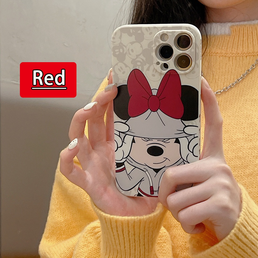Ốp Điện Thoại Hình Mickey Minnie Dễ Thương Cho Realme C53 C55 C53 C35 C33 C30 C30S GT Neo 5 SE 3 3T 2 2T GT Master Edition GT3 GT2 Pro
