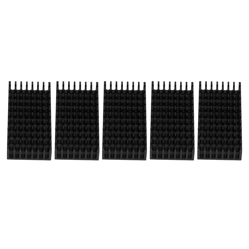 Set 5 khối tản nhiệt nhôm làm mát 50×25×10mm cho CPU | BigBuy360 - bigbuy360.vn