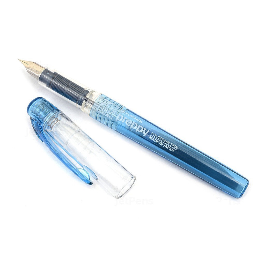 [Mã LIFEXANH03 giảm 10% đơn 500K] Bút máy Platinum Preppy - 02 Extra Fine Nib - Màu xanh dương (Blue)