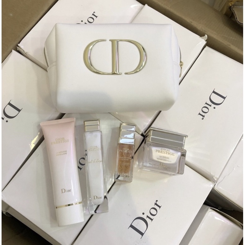 [GIFT CHÍNH HÃNG] TÚI GIFT DIOR BEAUTY TÁCH SET MỸ PHẨM - TÚI ĐEO CHÉO CẦM TAY