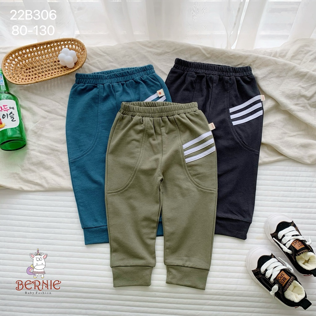 Bộ thể thao thu đông bé trai dài tay cá tính, bộ thu đông tay dài cho bé phong cách thể thao