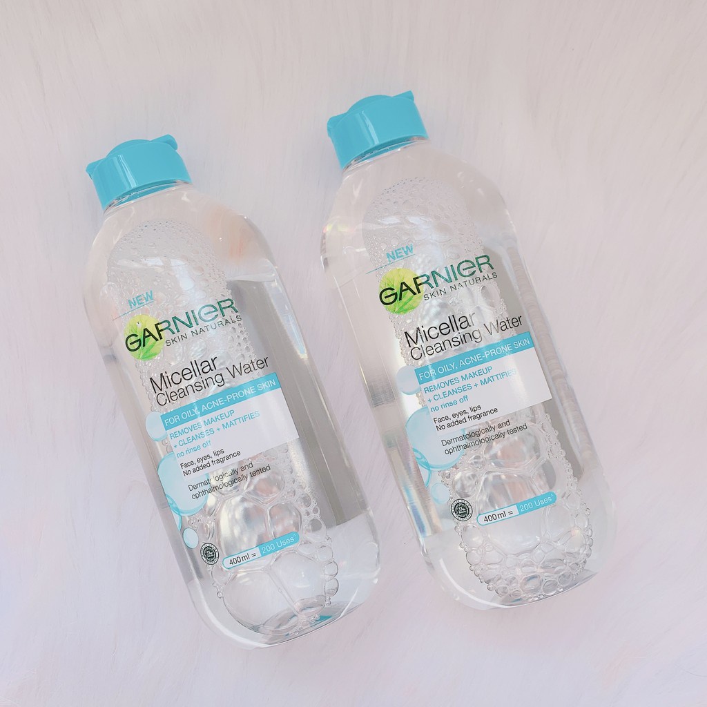 Nước Tẩy Trang Mini Cho Da Dầu Mụn GARNIER Micellar Cleansing Water - 125ml