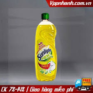 Nước Rửa Chén Sunlight Chanh Dạng Chai 800ml