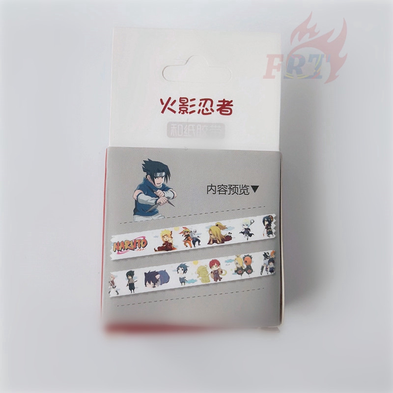 Băng keo dính trang trí hình nhân vật hoạt hình Naruto